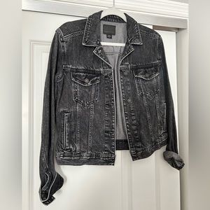 American Eagle - Black Denim Jacket (S)